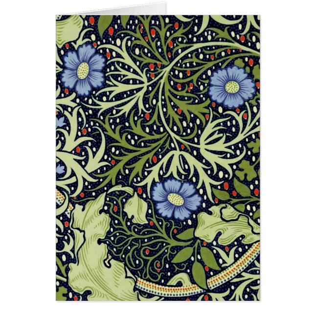William Morris Seaweed Antike Blume (Vorne)