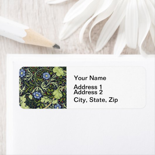 William Morris Seaweed Antike Blume (Insitu)