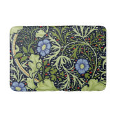 William Morris Seaweed Antike Blume Badematte (Vorderseite)