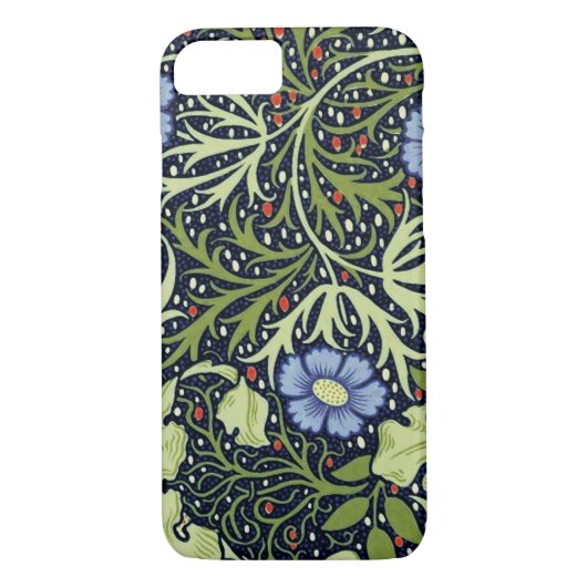 William Morris Seaweed Antike Blume Case-Mate iPhone Hülle (Rückseite)