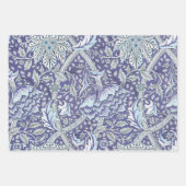 William Morris Seaweed Antike Blume Geschenkpapier Set (Vorderseite 2)
