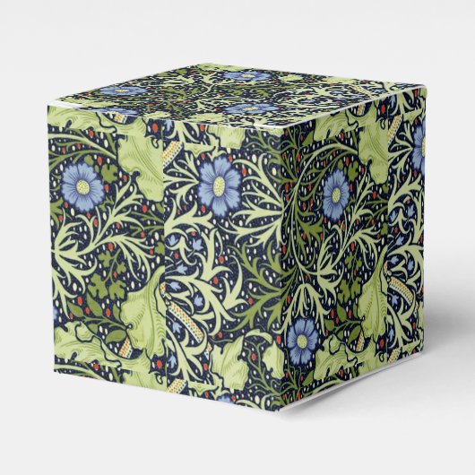 William Morris Seaweed Antike Blume Geschenkschachtel (Vorderseite)