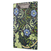 William Morris Seaweed Antike Blume Klemmbrett (Links)