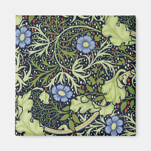 William Morris Seaweed Antike Blume Magnet