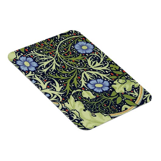 William Morris Seaweed Antike Blume Magnet (Rechte Seite)