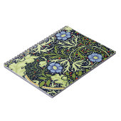 William Morris Seaweed Antike Blume Notizblock (Linke Seite)