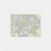 William Morris Seaweed Antike Blume Post-it Klebezettel (Vorderseite)