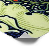 William Morris Seaweed Antike Blume Poster (Ecke)