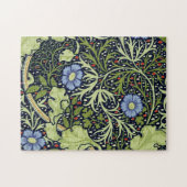 William Morris Seaweed Antike Blume Puzzle (Horizontal)