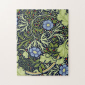 William Morris Seaweed Antike Blume Puzzle (Vertikal)