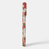 William Morris Seaweed Antike Blume Rot Grün Case-Mate iPhone Hülle (Rückseite / Rechts)