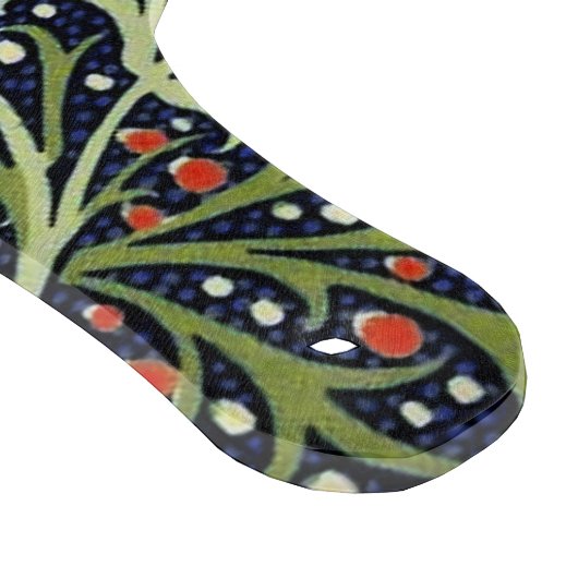 William Morris Seaweed Antike Blume Schneidebrett (Ecke)