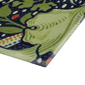 William Morris Seaweed Antike Blume Schneidebrett (Ecke)