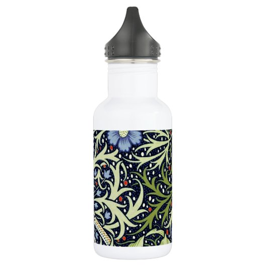 William Morris Seaweed Antike Blume Trinkflasche (Links)