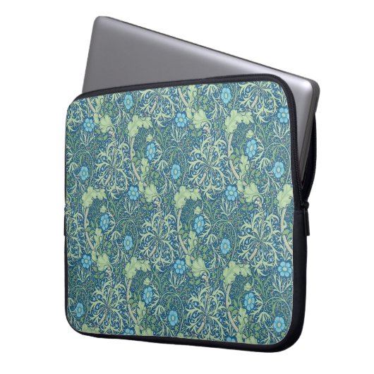William Morris "Seaweed Design" Laptopschutzhülle (Vorderseite Links)