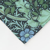 William Morris Seaweed Pattern Fleecedecke (Ecke)