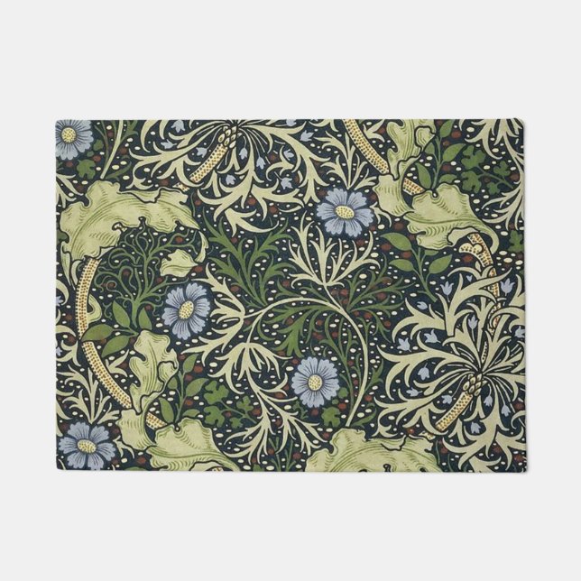 William Morris Seaweed Pattern Fußmatte (Vorderseite)
