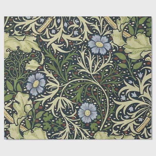 William Morris Seaweed Pattern Geschenkpapier (Flach)