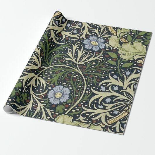 William Morris Seaweed Pattern Geschenkpapier (Ungerollt)