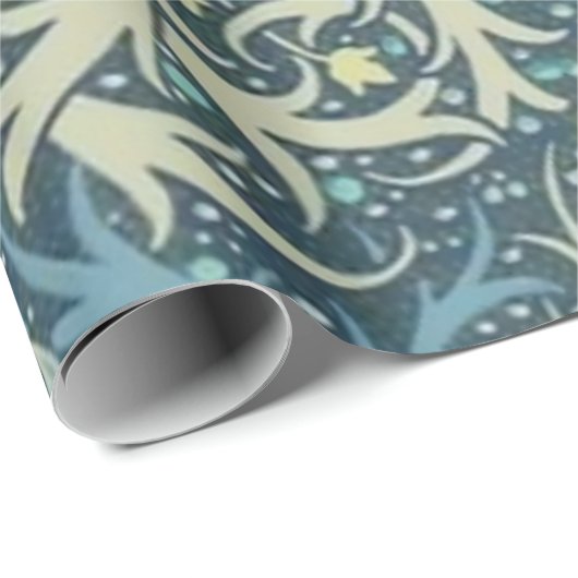 William Morris Seaweed Pattern Geschenkpapier (Rolleneckpunkt)