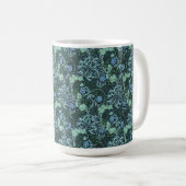 William Morris Seaweed Pattern Kaffeetasse (VorderseiteRechts)