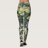William Morris Seaweed Pattern Leggings (Rückseite)
