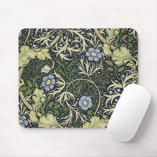 William Morris Seaweed Pattern Mousepad (Mit Mouse)