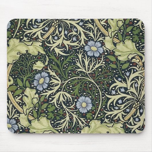 William Morris Seaweed Pattern Mousepad (Vorne)