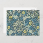 William Morris Seaweed Pattern Postkarte (Vorne/Hinten)