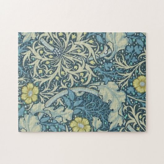 William Morris Seaweed Pattern Puzzle (Horizontal)