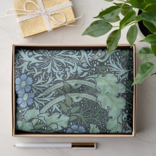 William Morris Seaweed Pattern Seidenpapier (Geschenk)