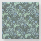 William Morris Seaweed Pattern Steinuntersetzer (Vorderseite)