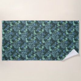 William Morris Seaweed Pattern Strandtuch