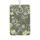 William Morris Seaweed Pattern Vintage Kunst Autolufterfrischer (Rückseite)