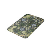 William Morris Seaweed Pattern Vintage Kunst Badematte (Schrägansicht)