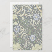 William Morris Seaweed Pattern Vintage Kunst Briefpapier (Vorne/Hinten)