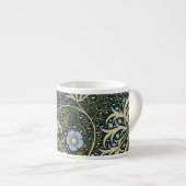 William Morris Seaweed Pattern Vintage Kunst Espressotasse (Vorderseite Rechts)