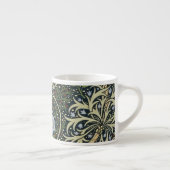 William Morris Seaweed Pattern Vintage Kunst Espressotasse (Rechts)