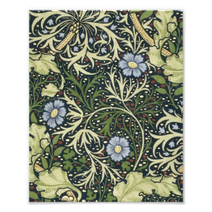 William Morris Seaweed Pattern Vintage Kunst Fotodruck