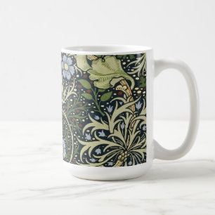 William Morris Seaweed Pattern Vintage Kunst Kaffeetasse