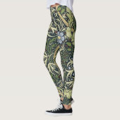 William Morris Seaweed Pattern Vintage Kunst Leggings (Links)
