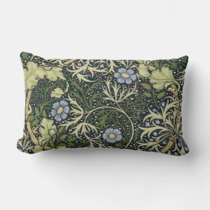 William Morris Seaweed Pattern Vintage Kunst Lendenkissen