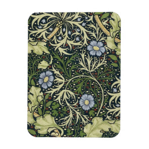 William Morris Seaweed Pattern Vintage Kunst Magnet