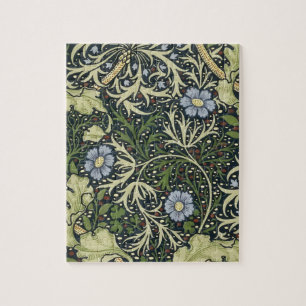 William Morris Seaweed Pattern Vintage Kunst Puzzle