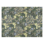 William Morris Seaweed Pattern Vintage Kunst Tischdecke (Vorderseite (Horizontal))