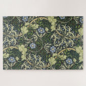 William Morris Seetang-Muster Florales Vintage-Kun Puzzle (Horizontal)