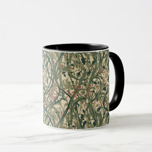 William Morris Seetang Vintage-Blumen Art Nouveau Tasse