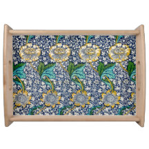 William Morris Serviertablett blue Kennet