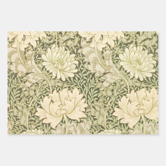 William Morris Set von 3 Wrapping Paper Geschenkpapier Set (Vorderseite 2)