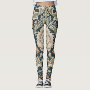 William Morris Severn Blumen Garten Flower Classic Leggings